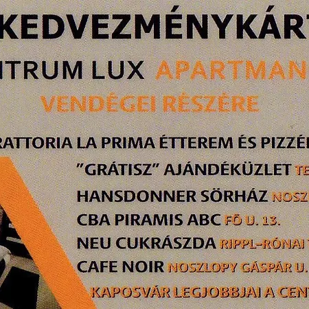 Centrum Lux 2 Appartement Kaposvár